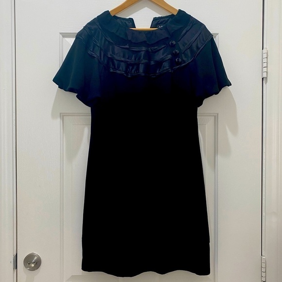 ABS Allen Schwartz Black Dress, 10 - Picture 1 of 9
